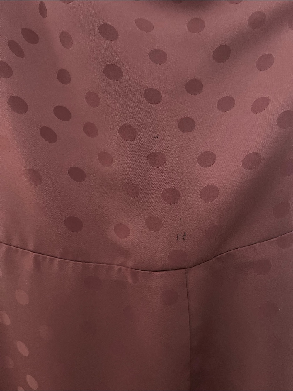 Favorite Daughter Singles Table Dress - Mauve polka dot size 4 - Picture 6 of 7